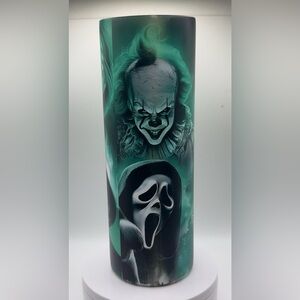 Glow-in-the-Dark 20oz Tumbler | Chucky, Freddy, Jason, Pennywise & Ghostface Cup